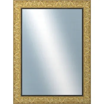 Zrcadlo DANTIK - Zrcadlo v rámu 60x80 | PRAHA zlatá