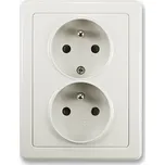 ABB 5512G-C02349 S1 Swing zásuvka dvojnásobná s ochrannými kolíky