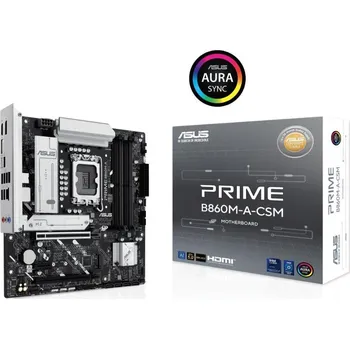 Základní deska ASUS MB Sc LGA1851 PRIME B860M-A-CSM, Intel B860, 4xDDR5, 2xDP, 1xHDMI, mATX
