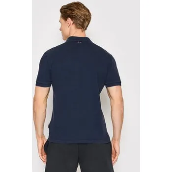 Pánské tričko Napapijri Polokošile Elbas NP0A4GDL Tmavomodrá Regular Fit M