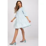 Sublevel Dámské letní šaty světle modré Velikost: XS
