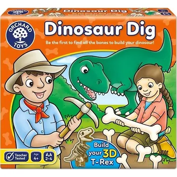 Desková hra Orchard Toys Vzdělávací hra - Dinosauří vykopávky