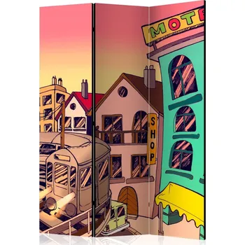 Paraván Paraván Morning in a city Dekorhome