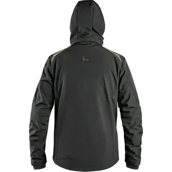 pracovní bunda Bunda CXS NORFOLK, zimní, pánská modro červenými doplňky Barva: Černá, Velikost: 3XL