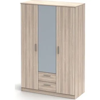 Ložnice Šatní skříň třídveřová se zrcadlem SINGA 82 Tempo Kondela