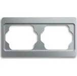ABB 1754-0-4125 Rámeček vodorovný dvojnásobný, titanová