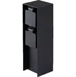 Kanlux DASTO 2SOC FR B Sloupek se zásuvkami 36585