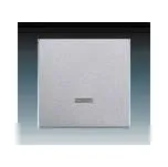 ABB 6599-0-2887 Kryt stmívače s tlačítkovým ovládáním, hliníková stříbrná