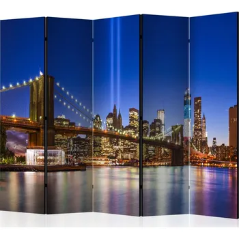 Paraván Paraván Blue New York II Dekorhome