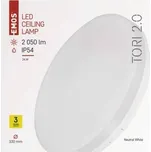 EMOS Lighting ZM4322 LED přisazené svítidlo, kruhové bílé 24W neutrální b., IP54