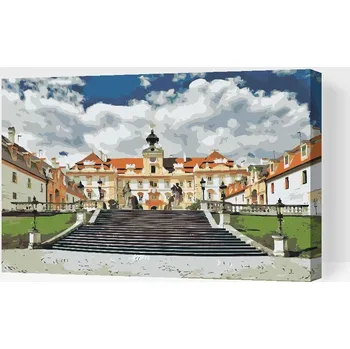 Malování podle čísel Painting Queens, Malování podle čísel, Zámek Valtice, 60 × 80 cm, vypnuté plátno na rám