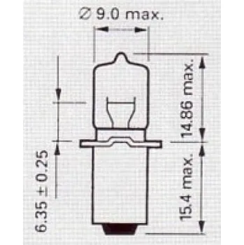 Autodoplněk Žárovka 4V PX13.5 HPR 53 8711500400185
