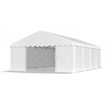Zahradní stan Skladový stan 4x8m bílá KLASIK