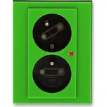 ABB 5593H-C02357 67 Levit Zásuvka dvojnásobná, s ochranou před přepětím