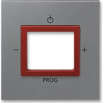 vypínač 3299M-A40200 71 ABB Neo Tech kryt rádia FM Busch-iNet a zesilovače s tunerem ocelová teracotta