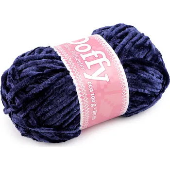 Příze Pletací žinylková příze Doffy 100 g