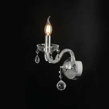 Nástěnné svítidlo ACA Lighting Crystal nástěnné svítidlo BLK82041WCC