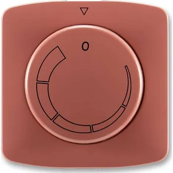 vypínač a zásuvka ABB 3294A-A00130 R2 Kryt regulátoru otáček vřesová červená