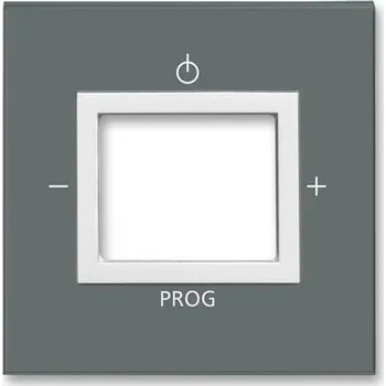 vypínač 3299M-A40200 61 ABB Neo kryt rádia FM Busch-iNet a zesilovače s tunerem grafitová ledová bílá