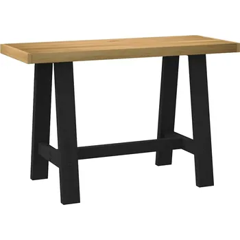 Psací stůl vidaXL Psací stůl NOAIN na nohách ve tvaru A 120x50x75 cm borovice [4100039]