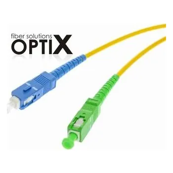 Síťový kabel Optický patch cord Optix 9/125 OS2 SC-SC UPC-APC simplex 1,8mm Délka: 0,25m