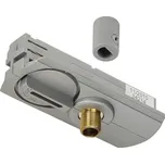 BIG WHITE 143124 Adapter pro jednofáz. lištu stříbrnošedá