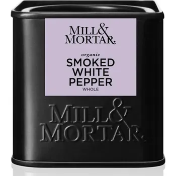 Koření Bio uzený bílý pepř 50 g, celý, Mill & Mortar - doprava zdarma od 2999 Kč