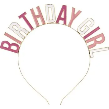 Party dekorace Čelenka Birthday Girl