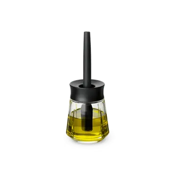 Odměrka Nádoba na marinádu GRAND CRU 250 ml, se štětcem, černá, Rosendahl - doprava zdarma od 2999 Kč