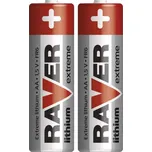 B7821 Lithiová baterie RAVER FR6 (AA), blistr Raver
