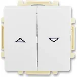 ABB 3557G-A88340 B1 ovládač žaluziový jednopólový s krytem jasně bílá