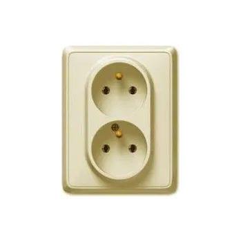 vypínač Legrand Zás.dvoj CARIVA 773719 béžová