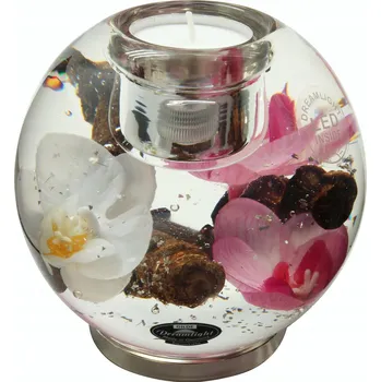 Svícen Dreamlight, svícen na čajovou svíčku Mercur LED Eliza