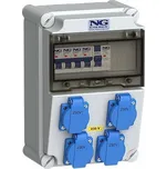 N.G.Elektro SC 31 309 E.01 Zásuvková skříň nástěnná jištěná s chráničem