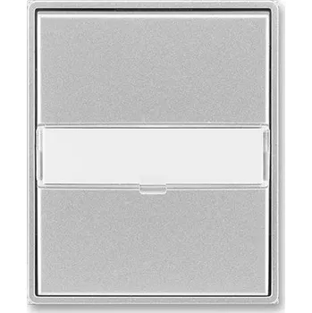 vypínač ABB 3558E-A00610 08H Time Kryt jednoduchý s popisovým polem titanová