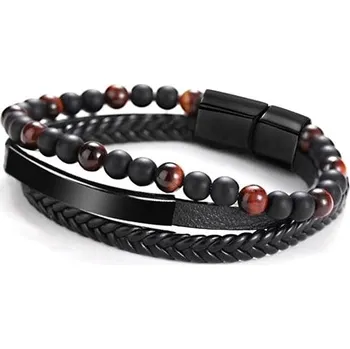 Náramek Predator Q1 Kožený náramek 22cm - A9474