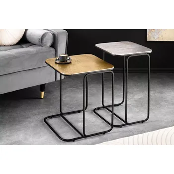 Konferenční stolek Konferenční stolek 2 ks ARIADNA Dekorhome