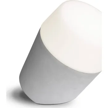 Svítidlo LOUPBE SESSAK LOUPBE Louhi P2541-1BE - Designová stolní lampa Ø14 x 17,5cm, beton Nordlux