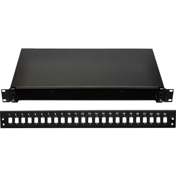 Racková skříň Optická vana OPTIX 19" 24xSC, klip, černá