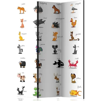 Paraván Paraván Learning by playing (animals) Dekorhome