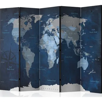 Paraván Paraván Dark Blue World Dekorhome