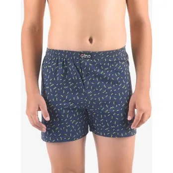 Chlapecké spodní prádlo Chlapecké volné trenky GINO 65014P lékořice žlutá 152/158