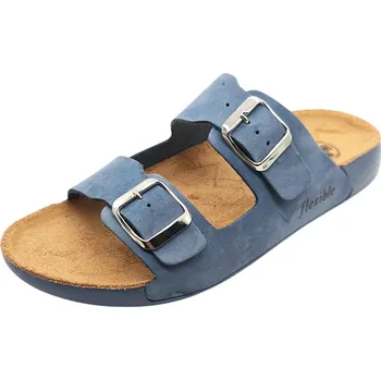 Dámské pantofle Dámské zdravotní pantofle MEDILINE S182-002 9873DD modrá vel. 40