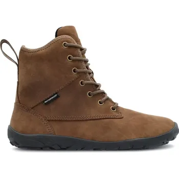 Pánská treková obuv Barefoot Outdoorové Zateplené Boty GROUNDIES® Springfield Hnědé
