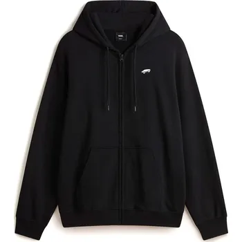 Pánská mikina pánská mikina VANS SALTON LOOSE FT FZ PO Black - S