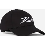 KŠILTOVKA KARL LAGERFELD K/SIGNATURE CAP BLACK