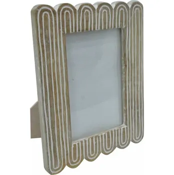 Digitální fotorámeček Rám na fotografii DKD Home Decor 19 x 2 x 21 cm 16 x 2 x 21 cm Přírodní Koloniální styl Mangové dřevo