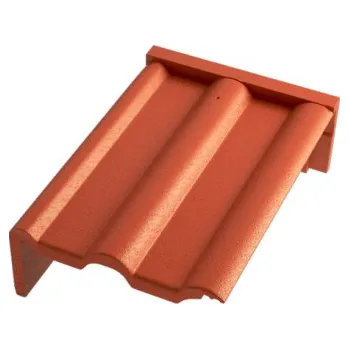 betonová krytina Betonpres BETONPRES Optimal taška pultová okrajová levá Barva Břidlicově černá