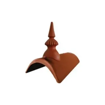 KM Beta Hřebenový okrasný prvek - Věžička (komplet) KM Beta ELEGANT Barva Hnědá