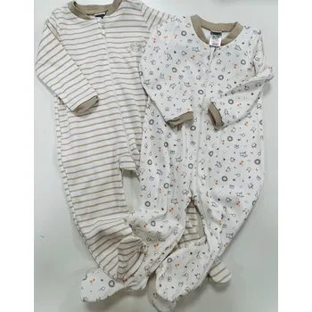 Kojenecký overall Overal na spaní, 2 pack,zvířátka, Jacky Velikosti: 80